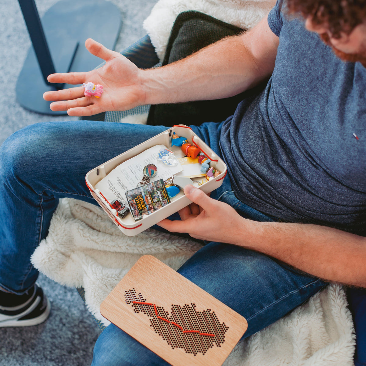 weltquest sichere aufbewahrung Erinnerungsbox Deutschland: Questlog für Reisen Rahmenhöhe:52 cm (20.5 Zoll) Aufbewahrungsfristen von Verträgen - seat