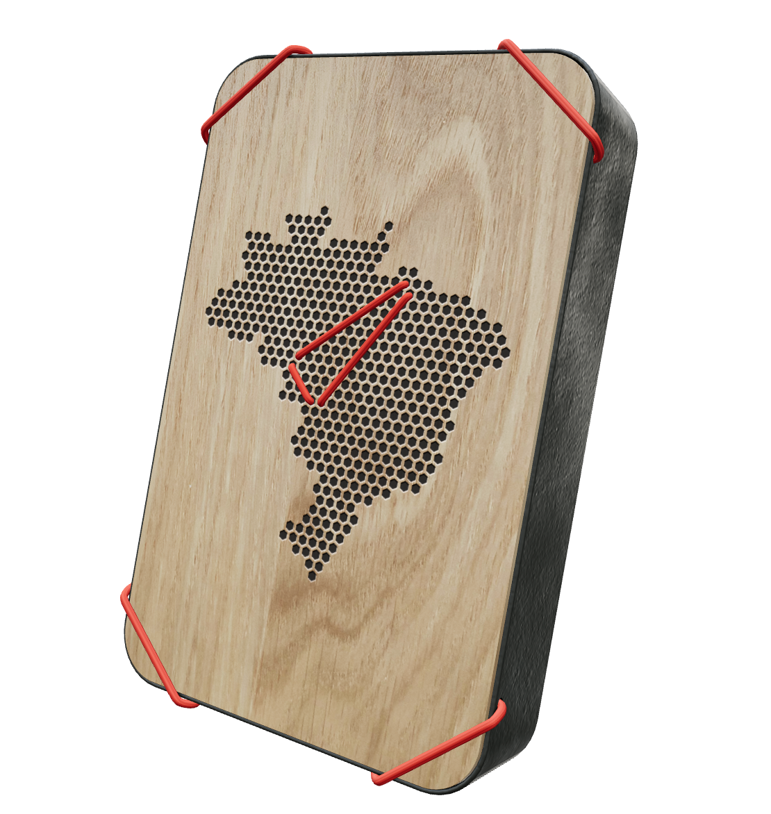 Andenken, Souvenirs und Mitbringsel mit dem Brasilien-Questlog aufbewahren. Wandschmuck, Dekoration und das perfekte Geschenk für Reiseliebhaber.