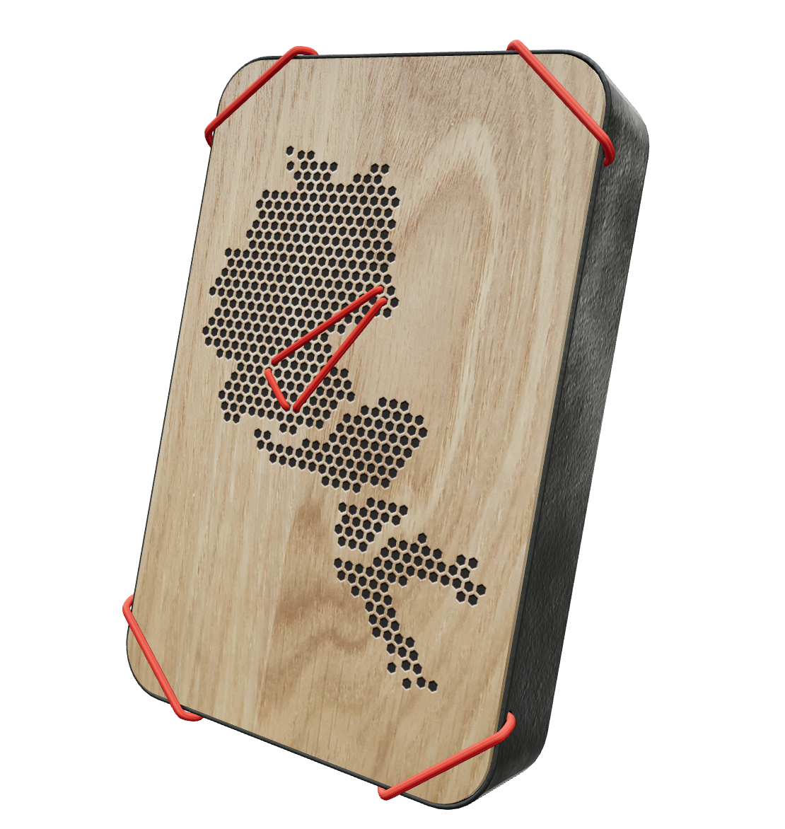 Andenken, Souvenirs und Mitbringsel mit dem Deutschland | Österreich | Slowenien | Kroatien-Questlog aufbewahren. Wandschmuck, Dekoration und das perfekte Geschenk für Reiseliebhaber.