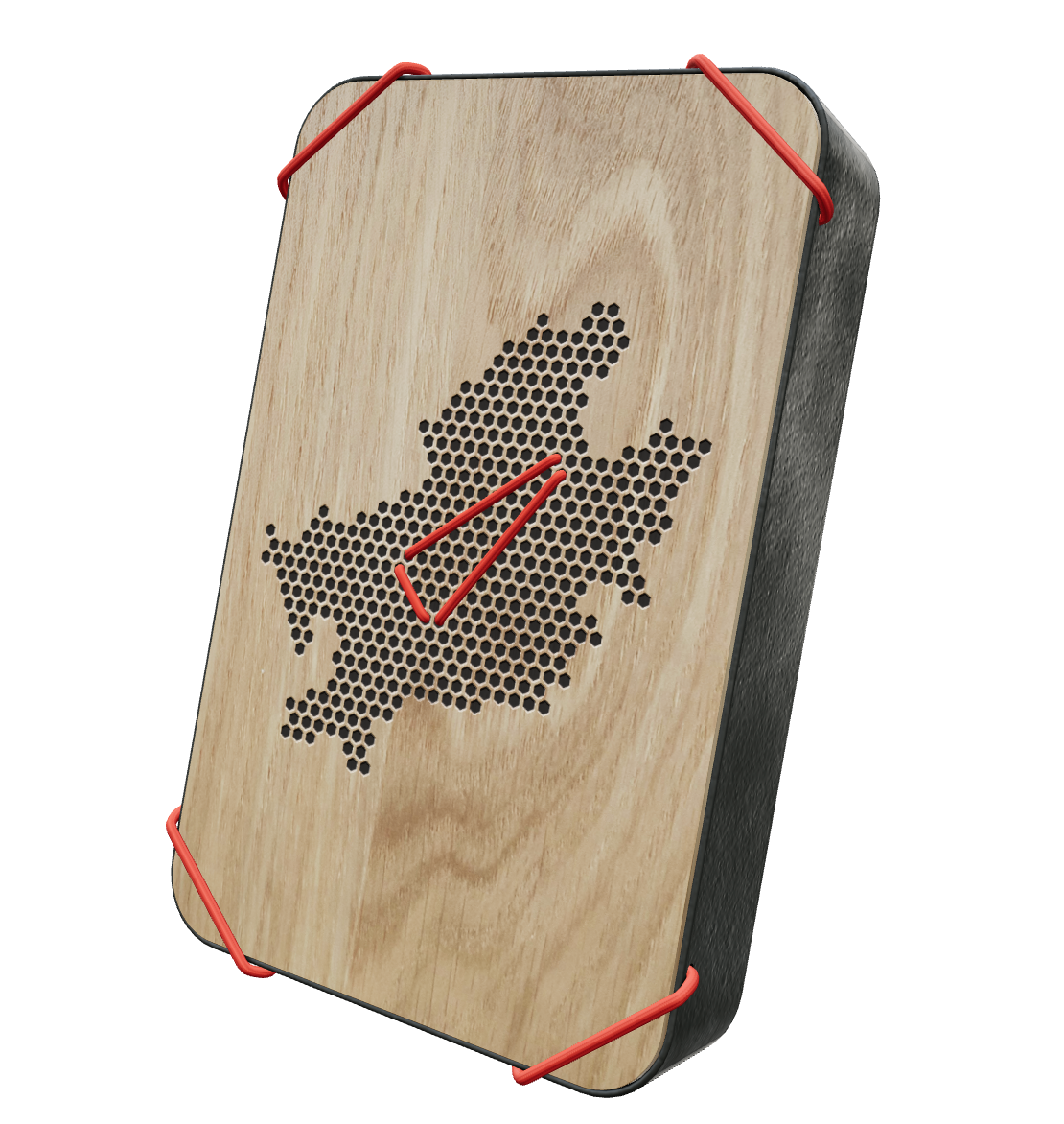 Andenken, Souvenirs und Mitbringsel mit dem Frankfurt-Questlog aufbewahren. Wandschmuck, Dekoration und das perfekte Geschenk für Reiseliebhaber.