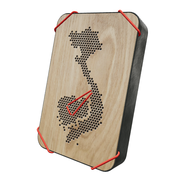 Andenken, Souvenirs und Mitbringsel mit dem Kambodscha und Vietnam-Questlog aufbewahren. Wandschmuck, Dekoration und das perfekte Geschenk für Reiseliebhaber.