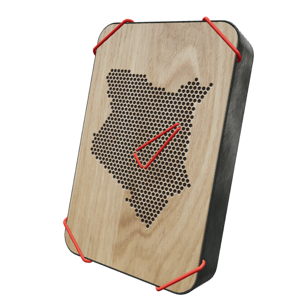 Andenken, Souvenirs und Mitbringsel mit dem Kenia-Questlog aufbewahren. Wandschmuck, Dekoration und das perfekte Geschenk für Reiseliebhaber.