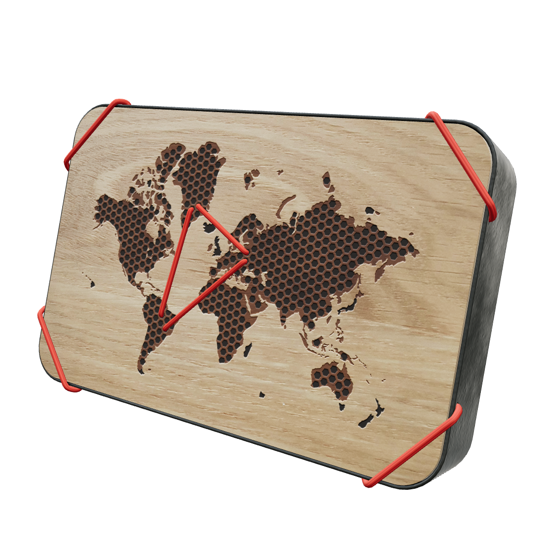 Andenken, Souvenirs und Mitbringsel mit dem Welt-Questlog aufbewahren. Wandschmuck, Dekoration und das perfekte Geschenk für Reiseliebhaber.