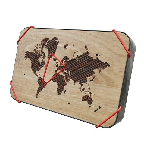 Andenken, Souvenirs und Mitbringsel mit dem Welt-Questlog aufbewahren. Wandschmuck, Dekoration und das perfekte Geschenk für Reiseliebhaber.