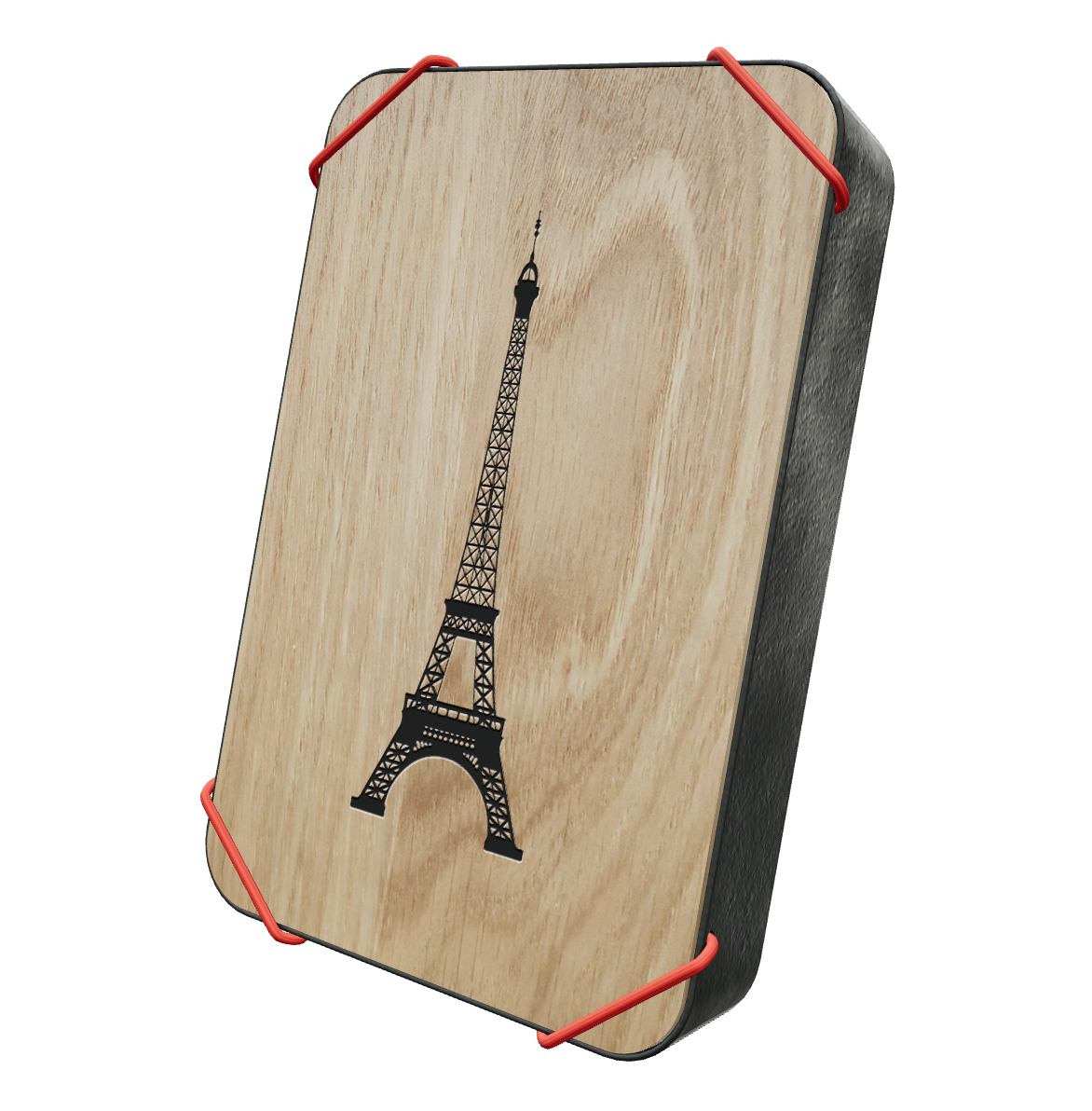 Andenken, Souvenirs und Mitbringsel mit dem Paris - Eiffelturm-Questlog aufbewahren. Wandschmuck, Dekoration und das perfekte Geschenk für Reiseliebhaber.
