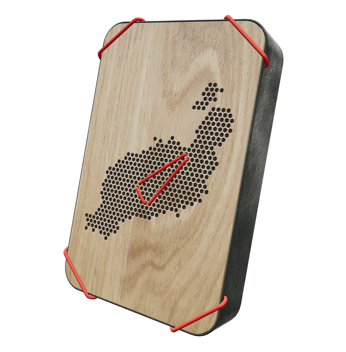 Andenken, Souvenirs und Mitbringsel mit dem Lanzarote-Questlog aufbewahren. Wandschmuck, Dekoration und das perfekte Geschenk für Reiseliebhaber.