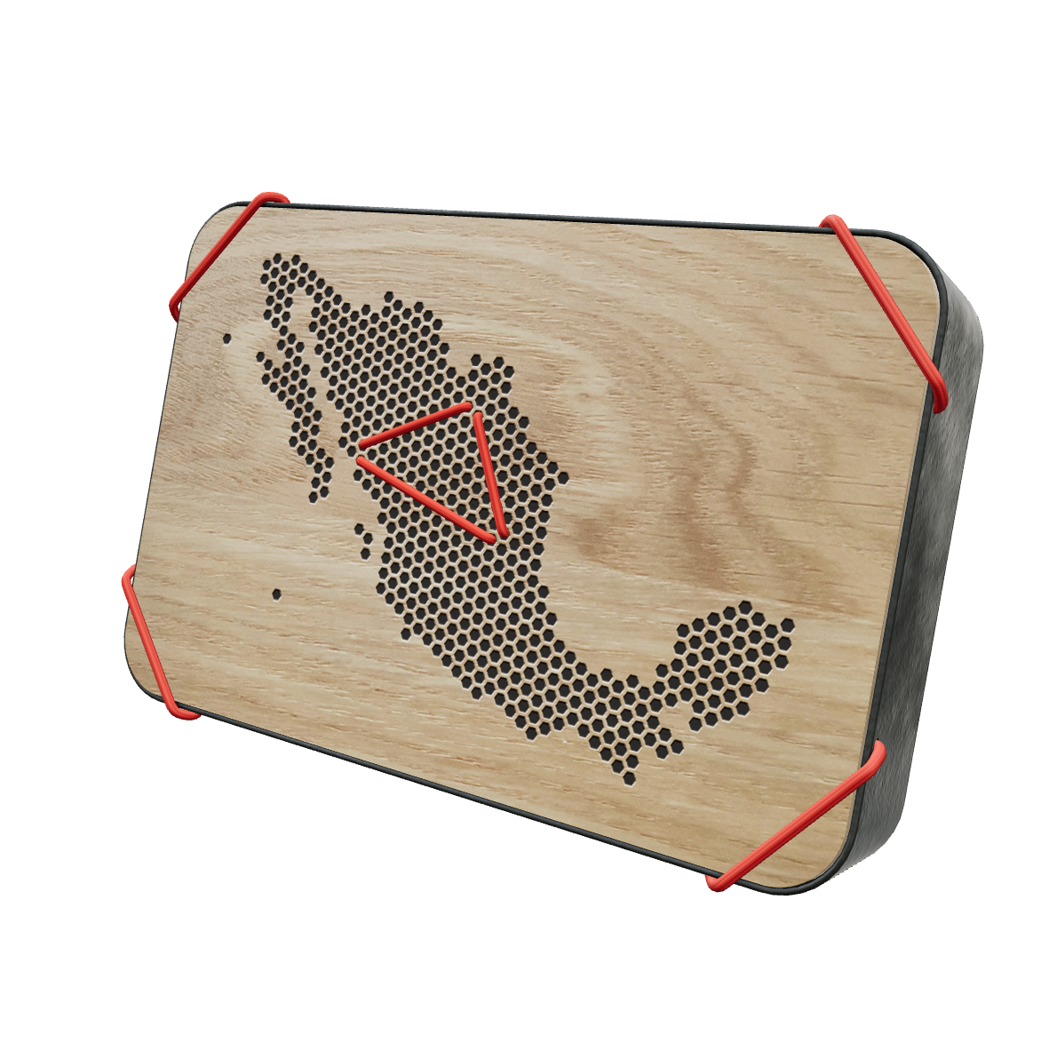 Andenken, Souvenirs und Mitbringsel mit dem Mexiko-Questlog aufbewahren. Wandschmuck, Dekoration und das perfekte Geschenk für Reiseliebhaber.