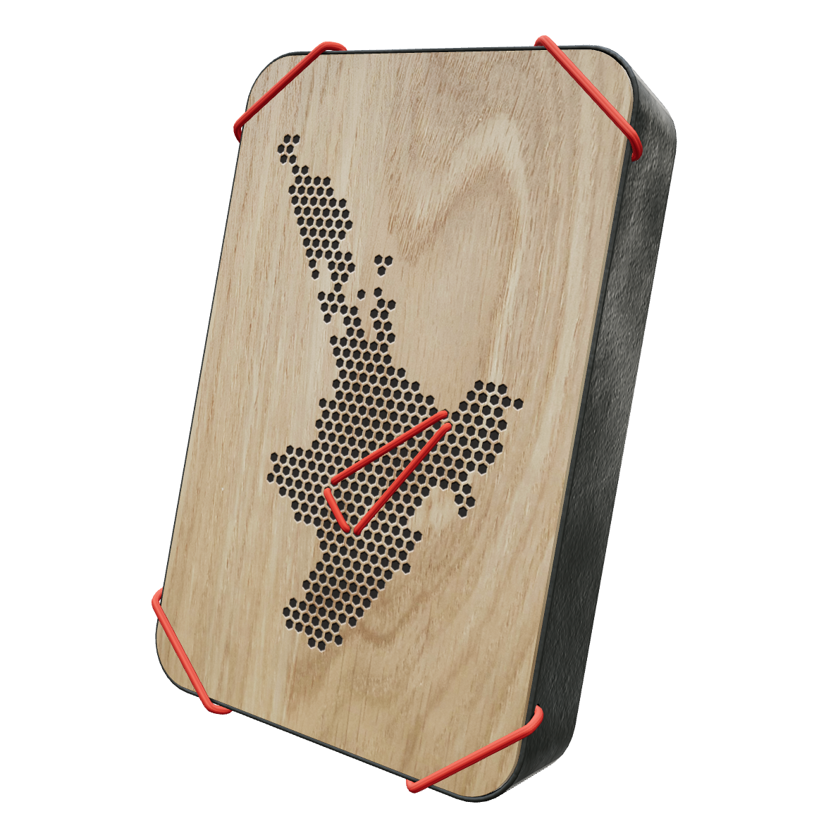 Andenken, Souvenirs und Mitbringsel mit dem Neuseeland Nordinsel-Questlog aufbewahren. Wandschmuck, Dekoration und das perfekte Geschenk für Reiseliebhaber.