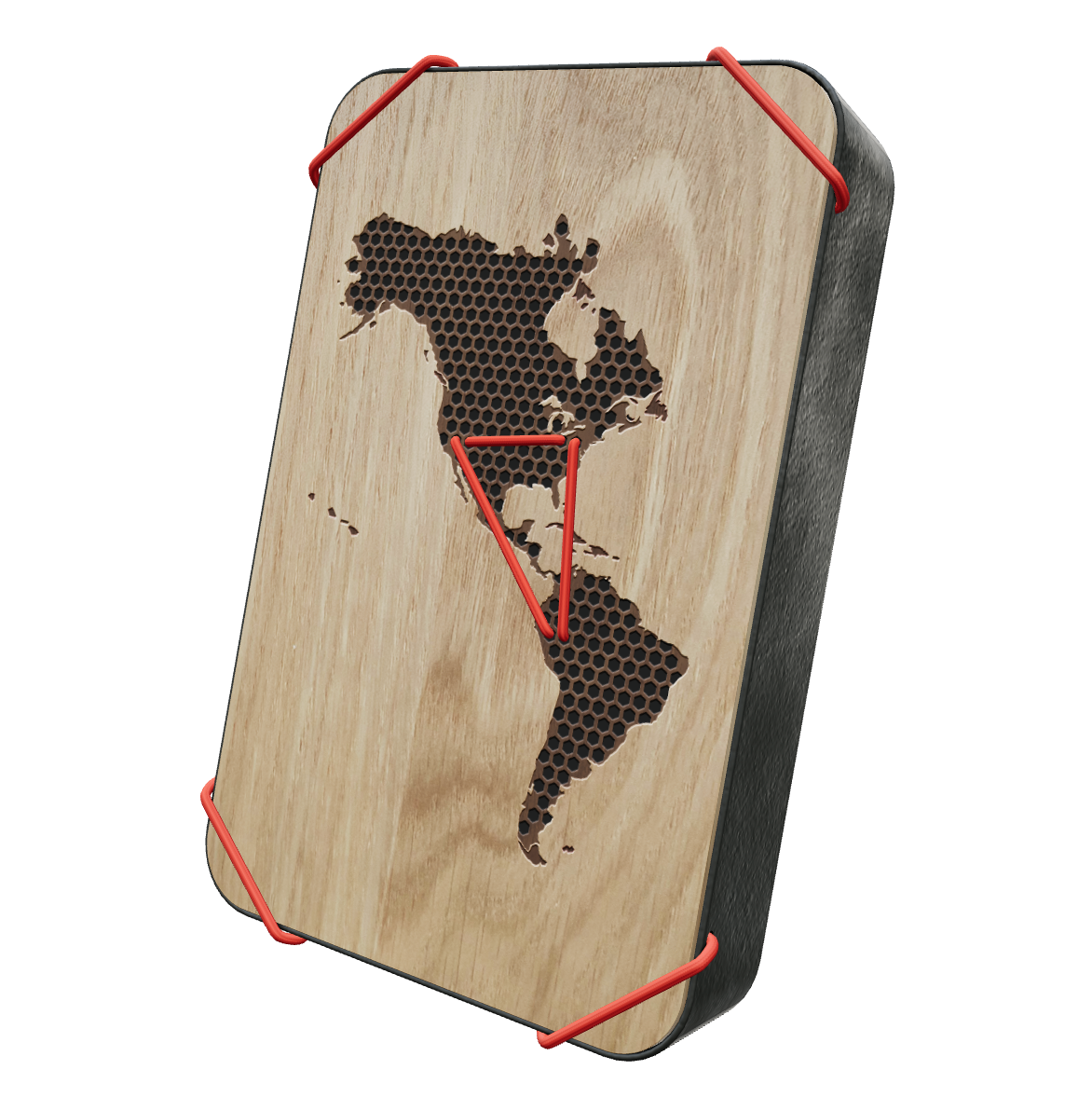 Andenken, Souvenirs und Mitbringsel mit dem Nord- und Südamerika-Questlog aufbewahren. Wandschmuck, Dekoration und das perfekte Geschenk für Reiseliebhaber.