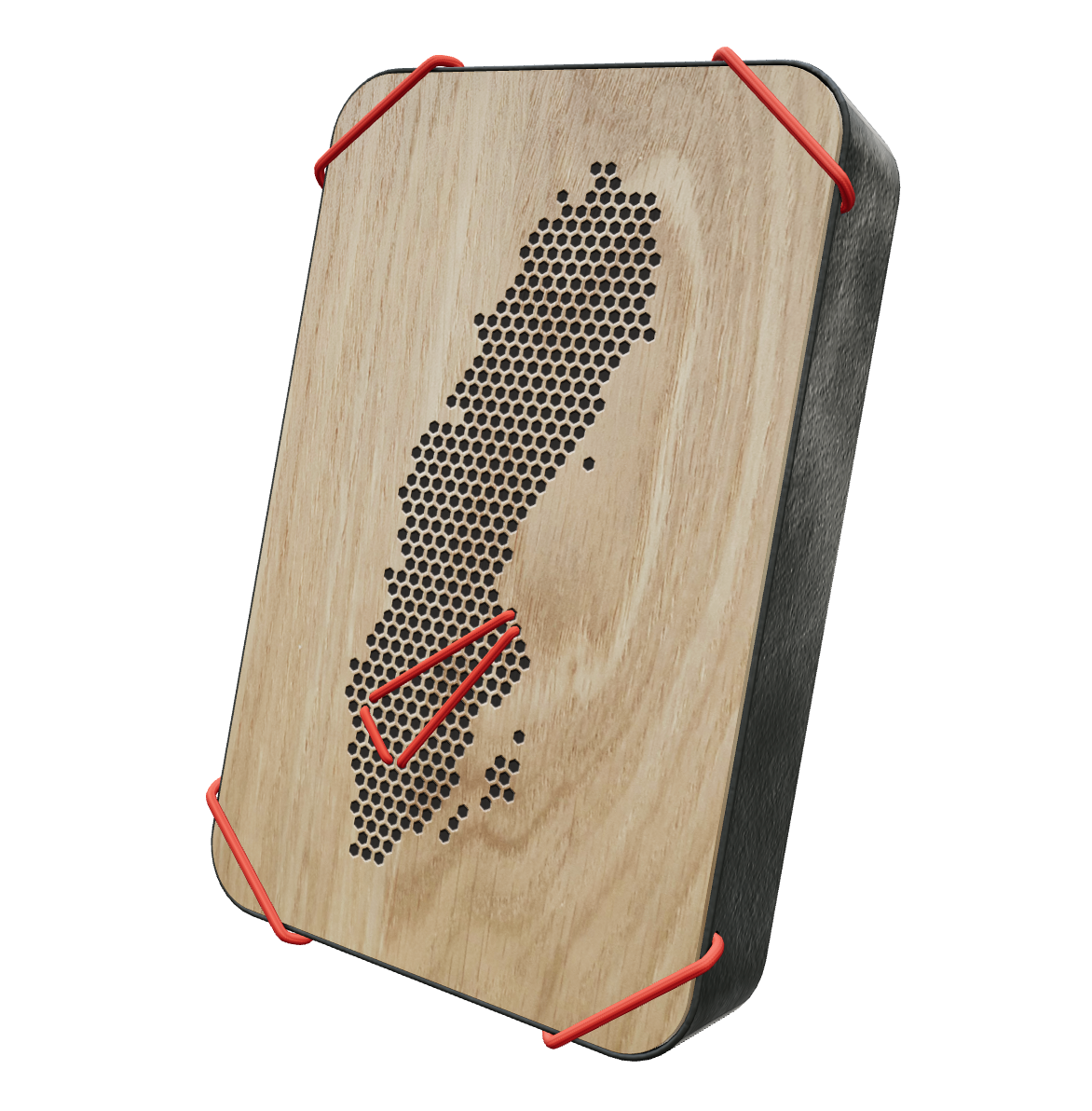 Andenken, Souvenirs und Mitbringsel mit dem Schweden-Questlog aufbewahren. Wandschmuck, Dekoration und das perfekte Geschenk für Reiseliebhaber.