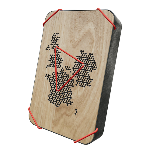 Erinnerungsbox für Reisen: Andenken, Souvenirs und Mitbringsel mit dem Deutschland, Belgien, Frankreich & UK-Questlog aufbewahren. Wandschmuck, Dekoration und das perfekte Geschenk für Reiseliebhaber.