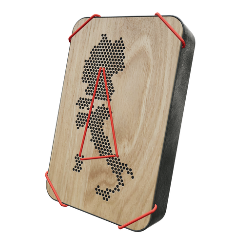 Erinnerungsbox für Reisen: Andenken, Souvenirs und Mitbringsel mit dem Deutschland, Italien & Schweiz-Questlog aufbewahren. Wandschmuck, Dekoration und das perfekte Geschenk für Reiseliebhaber.
