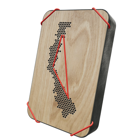 Erinnerungsbox für Reisen: Andenken, Souvenirs und Mitbringsel mit dem Pacific-Crest-Trail-Questlog aufbewahren. Wandschmuck, Dekoration und das perfekte Geschenk für Reiseliebhaber.