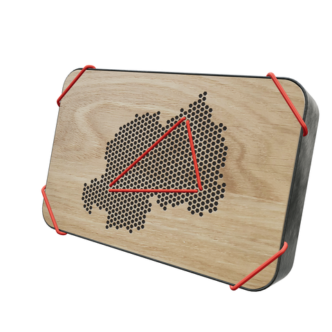 Erinnerungsbox für Reisen: Andenken, Souvenirs und Mitbringsel mit dem Ruanda-Questlog aufbewahren. Wandschmuck, Dekoration und das perfekte Geschenk für Reiseliebhaber.