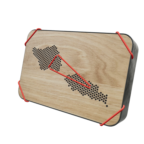 Erinnerungsbox für Reisen: Andenken, Souvenirs und Mitbringsel mit dem Samoa-Questlog aufbewahren. Wandschmuck, Dekoration und das perfekte Geschenk für Reiseliebhaber.