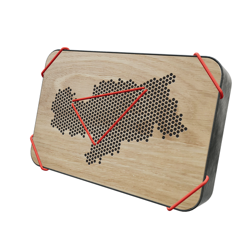Erinnerungsbox für Reisen: Andenken, Souvenirs und Mitbringsel mit dem Südtirol-Questlog aufbewahren. Wandschmuck, Dekoration und das perfekte Geschenk für Reiseliebhaber.