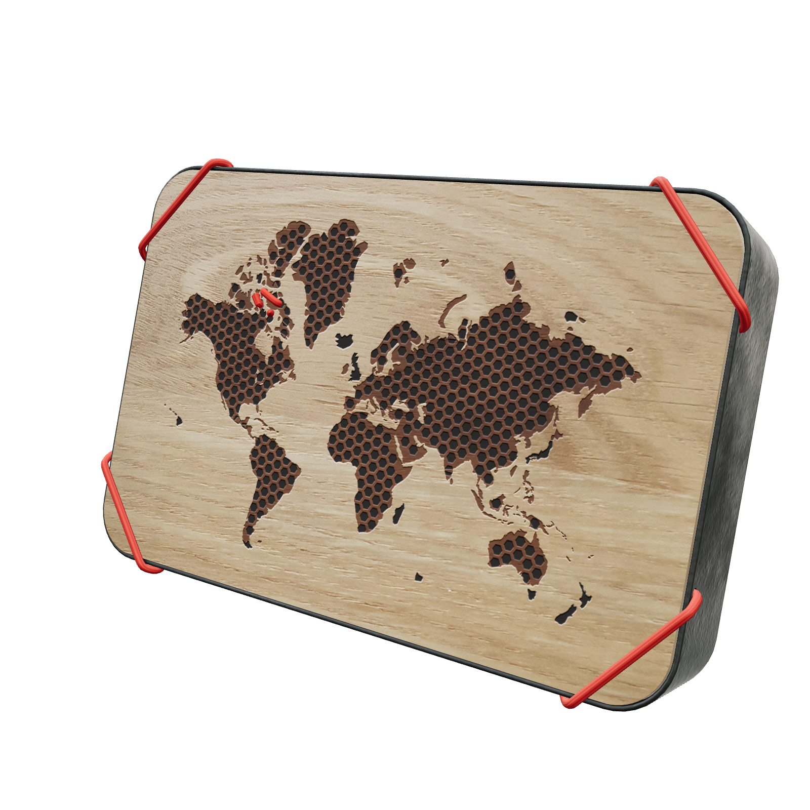 Erinnerungsbox für Reisen: Andenken, Souvenirs und Mitbringsel mit dem Welt-Questlog aufbewahren. Wandschmuck, Dekoration und das perfekte Geschenk für Reiseliebhaber.