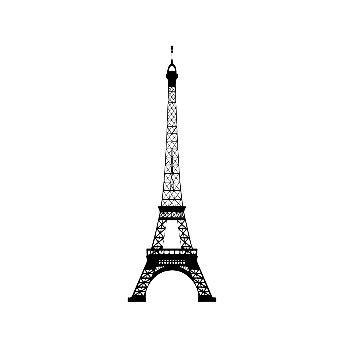 Andenken, Souvenirs und Mitbringsel mit dem Paris - Eiffelturm-Questlog aufbewahren. Wandschmuck, Dekoration und das perfekte Geschenk für Reiseliebhaber.